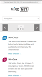 Mobile Screenshot of mironet.ch